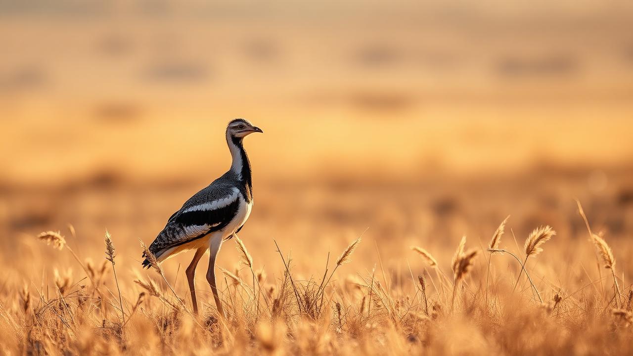 Little Bustard (Tetrax tetrax)
